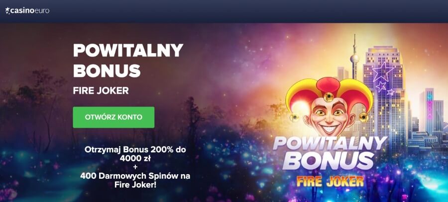 CasinoEuro - Welcome Bonus