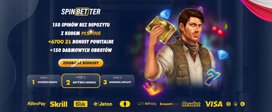 Spinbetter - no deposit bonus
