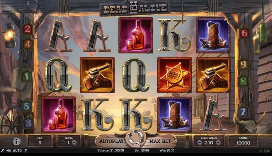 dead or alive slot