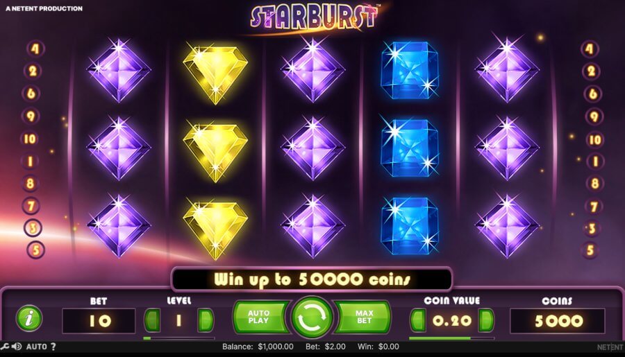 starburst slot